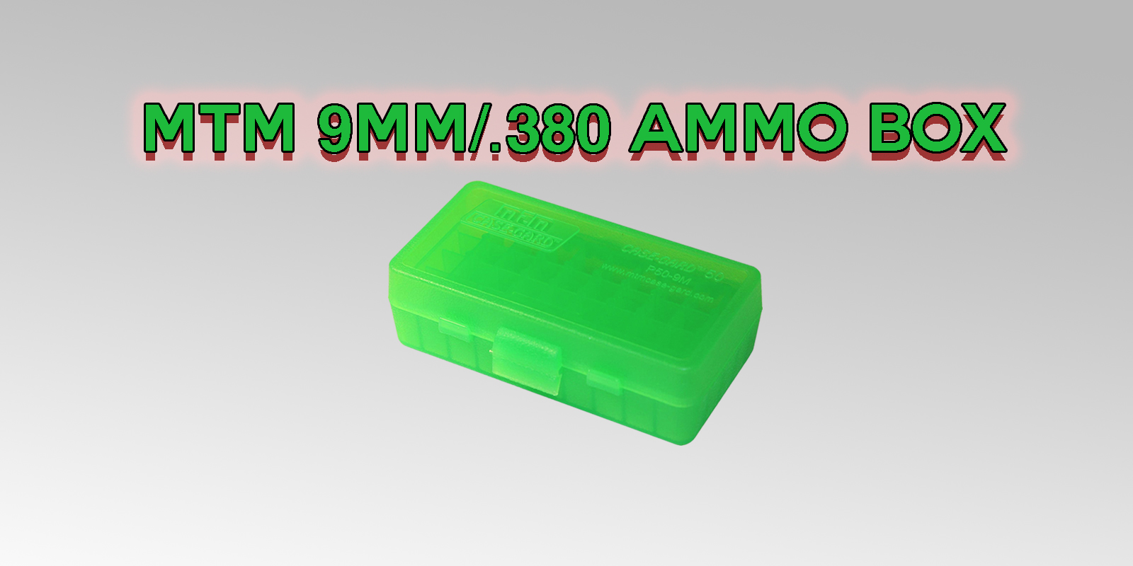 MTM 9mm Ammo Box Review